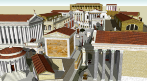 Ancient Rome's Forum 3D, computer generated image  Image Created by: Lasha Tskhondia - Creative Commons Attribution-Share Alike 3.0 - Some Rights Reserved.